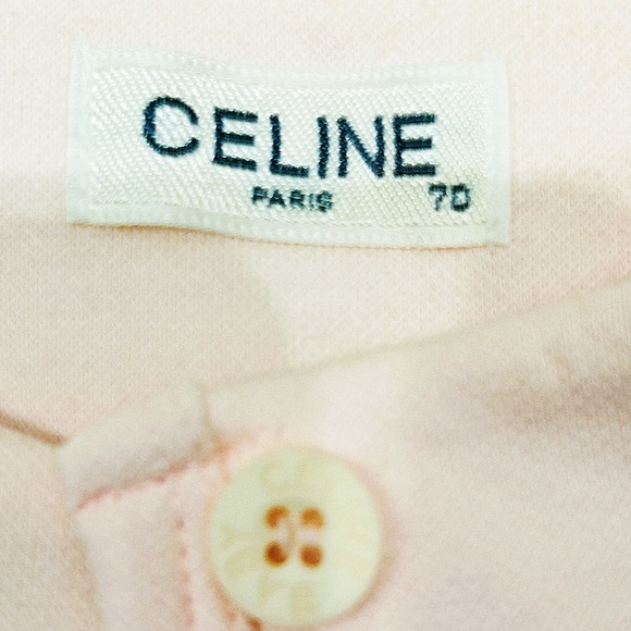 Authentic Celine Soft Pink Button-Up - Picture 3 of 6